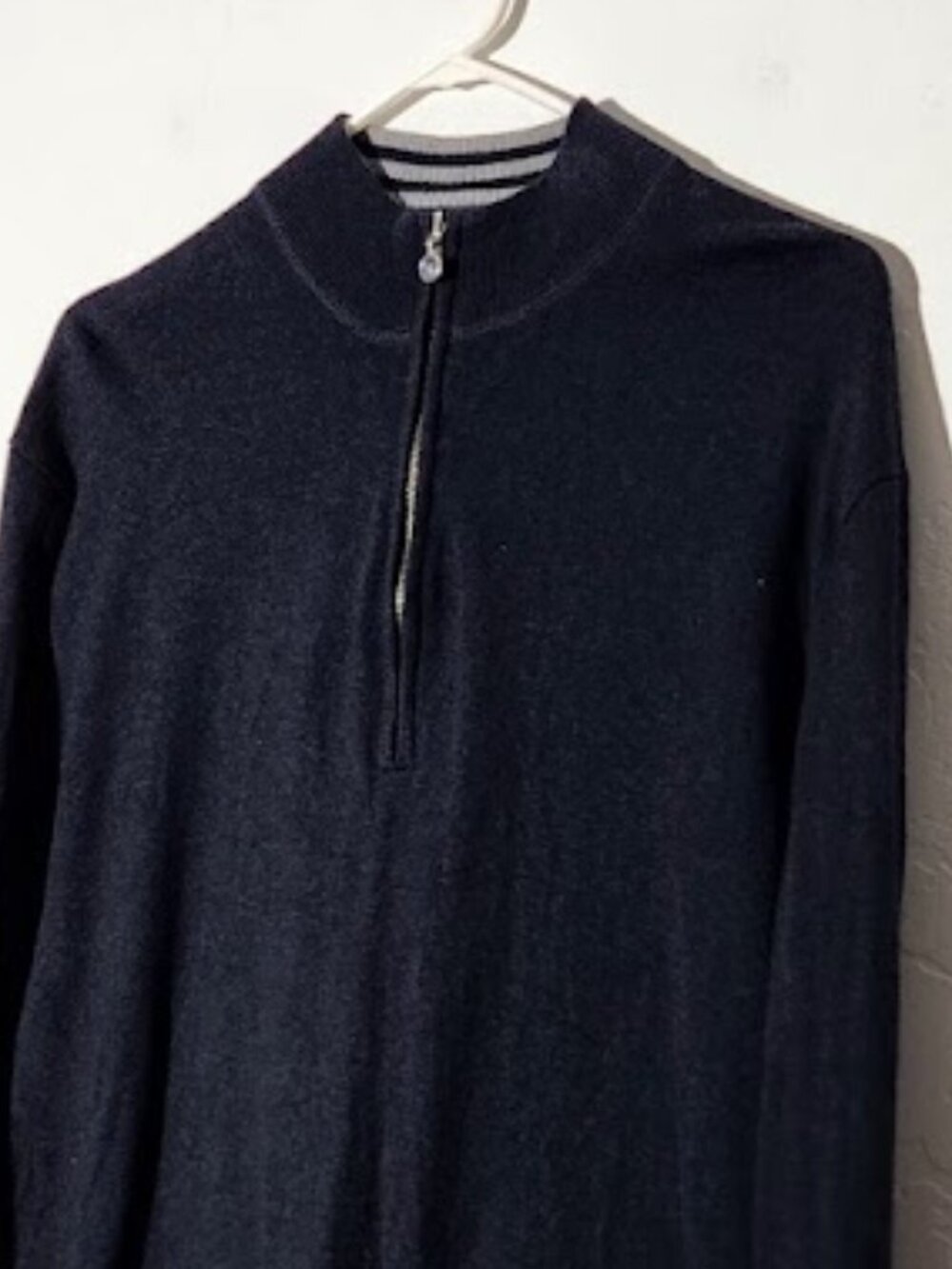 Linksoul Men's Long Sleeve 1/4 Zip Pullover Sweater Size Large - Picture 2 of 5